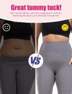 High-Waisted Yoga Leggings with Pockets and Tummy Control - Image 8