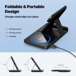 3 in 1 Wireless Fast Charger Stand - Image 12