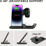 3 in 1 Wireless Fast Charger Stand - Image 14