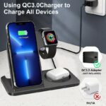 3 in 1 Wireless Fast Charger Stand - Image 17