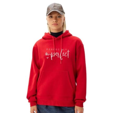 Women’s “Perfectly Imperfect” Printed Hoodie
