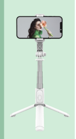 Extendable Selfie Stick Tripod with Bluetooth Remote - Image 3