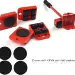 Furniture Lifter & Mover Tool Set (5PCS) - Image 5
