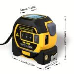 High Precision Laser Rangefinder Steel Tape Measure - Image 2