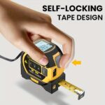 High Precision Laser Rangefinder Steel Tape Measure