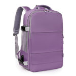 Multi-Pocket Waterproof Travel Backpack with Shoe Storage - Image 3