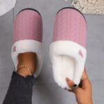 Women’s Fuzzy Plush Winter Slippers