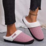 Women’s Fuzzy Plush Winter Slippers - Image 9