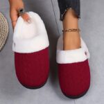 Women’s Fuzzy Plush Winter Slippers