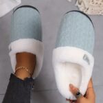 Women’s Fuzzy Plush Winter Slippers