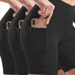 Women’s High-Waist Compression Yoga Shorts - Image 4