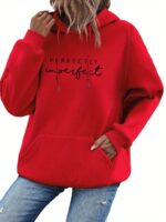 Women’s “Perfectly Imperfect” Printed Hoodie