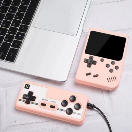 2.4-Inch Retro Portable Mini Handheld Game Console with 500 Built-in Games