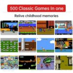 2.4-Inch Retro Portable Mini Handheld Game Console with 500 Built-in Games - Image 3