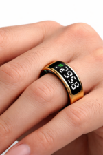 2025 Smart Ring with Touchscreen Display and Health Monitoring