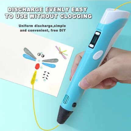 3D Printing Pen for Kids – Creative DIY Drawing Tool with PLA Filament