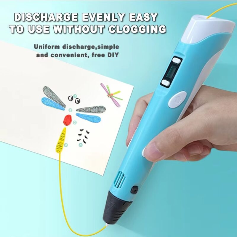3D Printing Pen for Kids – Creative DIY Drawing Tool with PLA Filament