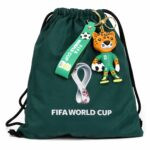 4pcs Football Mascot Keychain Silicone Sports Bag - Image 2