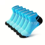 6 Pairs Men's Short Sports Socks - Comfortable and Durable - Image 3