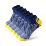 6 Pairs Men's Short Sports Socks - Comfortable and Durable - Image 4