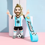 Football Star Keychain Soccer Player Bag - Image 14