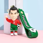 Football Star Keychain Soccer Player Bag - Image 15