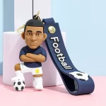 Football Star Keychain Soccer Player Bag - Image 7