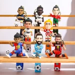 Football Star Keychain Soccer Player Bag - Image 8