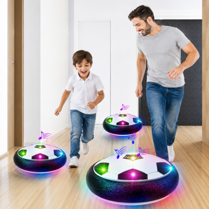 Hover Soccer Ball for Kids – Electric Floating Football with LED Lights & Fun Sounds