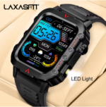 LAXASFIT Men's Smart Watch with LED Flashlight and Health Monitoring - Image 3