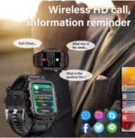 LAXASFIT Men's Smart Watch with LED Flashlight and Health Monitoring - Image 7