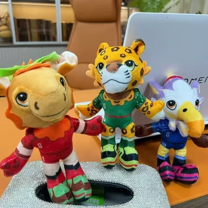 Panini 2026 Mascot Plush Keychain Soft Stuffed Fan Gift