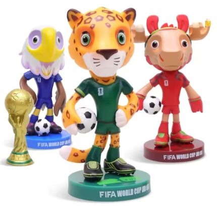 Panini 2026 Soccer Mascot Jaguar Figure Collectible Gift