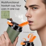 Portable Cigarette Cup with Coarse, Medium, and Fine Filters - Image 6