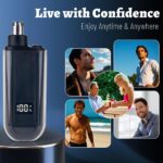 Portable Nose & Ear Hair Trimmer – USB Rechargeable, Compact & Precision Grooming Tool - Image 6