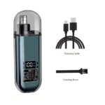 Portable Nose & Ear Hair Trimmer – USB Rechargeable, Compact & Precision Grooming Tool - Image 7