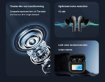 S20 Pro Touch Screen ANC Wireless Earphones - Image 5