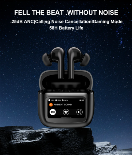 S20 Pro Touch Screen ANC Wireless Earphones