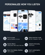 S20 Pro Touch Screen ANC Wireless Earphones - Image 8