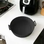 Silicone Air Fryer Baking Tray – Reusable, Non-Stick & Food-Safe Cooking Basket - Image 4