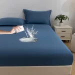 Waterproof Fitted Bed Sheet with 360° Elastic Band - Mattress Protector - Image 11