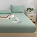 Waterproof Fitted Bed Sheet with 360° Elastic Band - Mattress Protector - Image 16