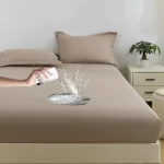 Waterproof Fitted Bed Sheet with 360° Elastic Band - Mattress Protector - Image 6