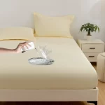 Waterproof Fitted Bed Sheet with 360° Elastic Band - Mattress Protector - Image 8