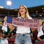 World Cup 2026 Flag Scarf Double-Sided Satin Fan Banner - Image 29