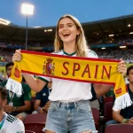 World Cup 2026 Flag Scarf Double-Sided Satin Fan Banner - Image 3