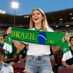 World Cup 2026 Flag Scarf Double-Sided Satin Fan Banner - Image 25