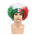 World Cup 2026 Flag Wig Headband Fan Celebration Hat - Image 4