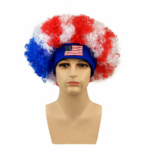 World Cup 2026 Flag Wig Headband Fan Celebration Hat - Image 5