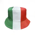 World Cup Flag Bucket Hat Double-Sided Soccer Fan Cap - Image 2
